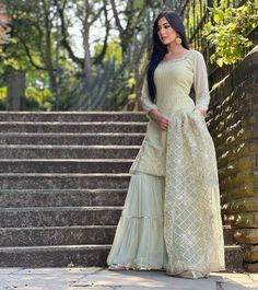 #ad Great Shopping SALWAR KAMEEZ SUIT NEW PARTY WEAR PAKISTANI INDIAN WEDDING DRESS BOLLYWOOD, Fashion Women's Dresses Pretty Suits, Top Fabrics, Eid Clothes, Suit Embroidery, Desi Outfits, Embroidery Suit, Partywear Dresses, Bollywood Dress, Pakistani Clothes