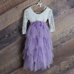 Purple Tulle Dress, Lavender Flower Girl Dress, Beach Flower Girl Dresses, Long Sleeve Burgundy Dress, Burgundy Flower Girl Dress, Dubuque Iowa, Purple Girls Dress, Girls Spring Dresses, Long Flower Girl Dresses