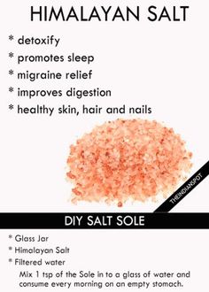 HIMALAYAN SALT BENEFITS & USES Salt Benefits, Migraine Relief, Natural Antibiotics, Benefits Of Coconut Oil, Healthy Oils, Improve Digestion