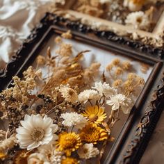 Crafted for lovers of nature and art alike, these handcrafted dried flower frames are a visual feast that brings the outdoors into your living space. Flower Frames, Picture Frame Display, Frame Display, Home Decor Pictures, Dried Flower, For Lovers, Handmade Artisan, Flower Frame, Picture Display