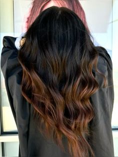 #haircolor #hairgoals #inspiration #darkbrownbalayage #fall #fallhaircolorforbrunettes #fallhairtrends Dark Brown Balayage, Fall Hair Color For Brunettes, Fall Hair Trends, Brown Balayage, Wavy Hair, Hair Goals, Brown Hair, Red Hair, Balayage