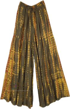 Green Cotton Ankle-length Bottoms, Green Ankle-length Cotton Bottoms, Green Cotton Ankle-length Pants, Ankle-length Green Cotton Pants, Green Long Skirt Bottoms For Fall, Green Bohemian Wide Leg Full-length Pants, Green Long Skirt For Fall, Bohemian Green Wide Leg Full Length Pants, Bohemian Wide Leg Pants For Fall