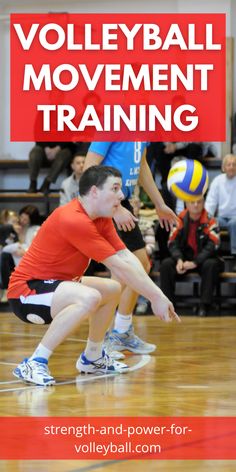 volleyball movement training with the words, volleyball movement training strength and power for volleyball