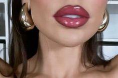 Glossy Lips Aesthetic, Lip Blush, Lip Combo, Makeup Obsession, Kiss Makeup