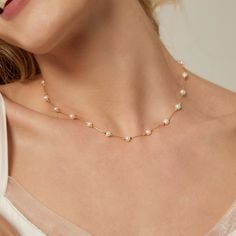 Each piece of our pearl jewelry is meticulously handmade, embodying sincerity and love. So you can use it as anniversary gift, birthday gift, wedding gift, bridesmaid gift, Christmas gift, or a simple token of appreciation for your mother, wife, girlfriend, or friend, our jewelry is designed to convey your deepest emotions❤️❤️ ⭐️DIMENSIONS -Pearl Size:4-5 mm -Bracelet Length:15+5 cm -Necklace Length:45+5 cm ⭐MATERIAL -Natural Freshwater Pearls -14K Gold Filled ⭐PACKAGING: GIFT BOX: All pearl jew Pearl Clavicle Chain Jewelry With Round Beads, Pearl Clavicle Chain With Round Beads, Delicate Pearl Charm Necklace, Pearl White Pearl Clavicle Chain Jewelry, Dainty Pearl Bracelet With Pendant, Adjustable Pearl Bracelet With Pearl Pendant For Wedding, Pearl White Akoya Pearl Clavicle Chain Jewelry, Adjustable Pearl Charm Jewelry For Bridesmaid Gift, Gold Single Strand Pearl Necklace For Wedding