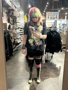 ☆       #silly #scene #scenekid #scenecore #meow #mall #emo #y2k #alt Scene Emo Outfits 2000s, Scene Girls Outfits, Plus Size Scene Girl, Plus Size Scene, Scene Kid Clothes, Scenemo Outfits, Scene Outfits Aesthetic, Emo Outfits 2000s, Scenecore Clothes