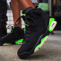 Youth 5.5 Fits Womens 7 /7.5 Excellent Used Condition With Box Air Jordan 6 Retro Gs Electric Green Electric Green Jordan 6, Jordan 6 Electric Green, Jordan Green, Jordan 4 Red, Air Jordan 6 Retro, Nike Air Jordan 5, Jordan 6 Retro, Jordan Shoes Retro, Electric Green