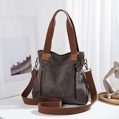 Category:Tote,Crossbody Bag; Embellishment:Zipper; Gender:Women's; Type:Bucket Bag,Canvas Tote Bag,Diaper Bag Tote; Occasion:Holiday,Daily; Material:Canvas; Width:80; Height:22; Function:Lightweight,Large Capacity,Adjustable,Durable; Pattern:Solid Color; Listing Date:01/18/2024; Production mode:External produce; Length:35 Daily Holidays, Diaper Bag Tote, Cheap Handbags, Bag Canvas, Canvas Tote Bag, Womens Tote, Tote Handbags, Canvas Tote, Bucket Bag