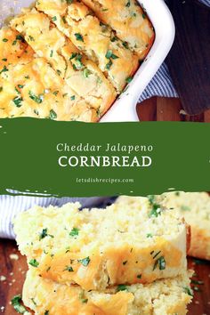 cheddar jalapeno cornbread is an easy and delicious side dish