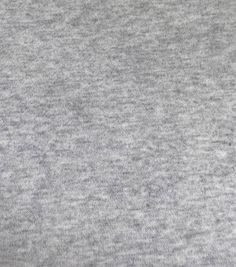 a close up view of the back of a gray sweater