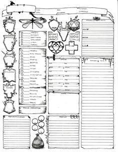 a black and white image of a planner with lots of things to do on it