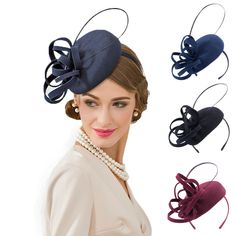 Adjustable Cloche Fascinator, Elegant Adjustable Mini Hats For Winter, Elegant Winter Mini Hats Adjustable, Elegant Costume Hats With Curved Brim For Winter, Chic Hat-style Headpiece, Elegant Winter Costume Hats With Curved Brim, Elegant Mini Hat With Curved Brim For Winter, Elegant Winter Mini Hat With Curved Brim, Elegant Mini Winter Hat With Curved Brim