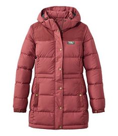 #LLBean: Women's Mountain Classic Down Parka Washington Outfits, Women Classic Style, Winter Coats For Women, Basic Clothes, Women Winter Coat, Down Parka Women, Puffer Coats, Long Puffer, Puffer Jacket Women