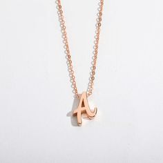 Enjoy our newest take on the necklaces trend.Personalized Necklace is a fun-loving piece with a clean, contemporary look. Features word as you like to make you own one!Chain Type: O-chainMaterial: Copper Minimalist Stainless Steel Initial Necklace For Everyday, Minimalist Rose Gold Initial Pendant Name Necklace, Minimalist Metal Necklace With Initial Pendant, Minimalist Stainless Steel Initial Pendant Necklaces, Minimalist Rose Gold Initial Pendant Necklace, Minimalist Adjustable Necklace For Personalized Gifts, Minimalist Stainless Steel Initial Necklace, Minimalist Personalized Rose Gold Initial Necklace, Minimalist Stainless Steel Initial Pendant Necklace