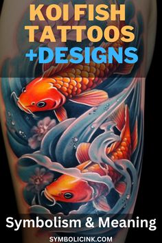 Koi Fish Tattoo Meaning Yen And Yang Koi Fish Tattoo, Koi Pisces Tattoo, Koi Fish Tattoo Design Colored, Two Koi Fish Tattoo Design, Koi Fish Tattoo Stencil, Carp Fish Tattoo, Koi Fish Tattoo For Women, Bobby Tattoo