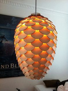 a large light fixture hanging from the ceiling