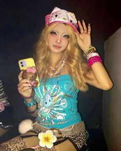 こんにちは! howdy 일본 패션, Gyaru Fashion, Fashion Aesthetics, J Fashion, Really Cute Outfits, Harajuku Fashion, Fashion Aesthetic, 2000s Fashion, Kawaii Fashion