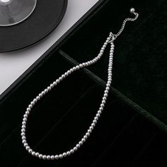 Material: Imitation pearl Fashion Element: Round Style: Affordable luxury style Classic Silver Pearl Chain Necklace, Classic Silver Pearl Necklace For Party, Elegant Pearl Jewelry With 8mm Beads, Elegant Formal Necklaces With 8mm Beads, Elegant Formal Necklace With 8mm Beads, Elegant Pearl White Necklace With 8mm Beads, Silver Pearl Necklace With Round Beads, Silver Pearl Necklace With 8mm Beads For Gift, Classic Round Pearl Necklace For Party