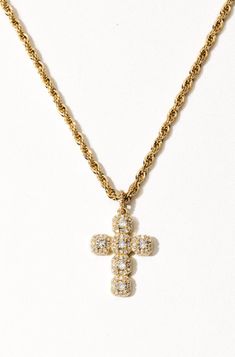 Italian Cross Necklace, Unique Cross Necklace, Chunky Cross Necklace, Big Cross Necklace, Vintage Italian Fashion, Gold Cross Necklace For Women, Golden Cross, Female Painters, Dope Jewelry Accessories