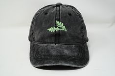 Item: flower embroidered baseball cap with curved brim Material: 100% cotton Size: one size fits most with adjustable back strap Embroidery: machine embrodered I am also open for customization. If you want the item in different colors, please message me, it will take additional 2-3 days of handling time. Free first class shipping, upgradable priority mail service. 30 days return policy, feel confident at your purchase! Embroidered Baseball, Embroidered Baseball Caps, Summer Hat, Green Leaf, Arugula, Summer Hats, Back Strap, Embroidered Flowers, Feel Confident