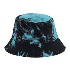 Reversible Women's Bucket Hat 100% Cotton Teal and Black Tie Dye on one side, Black on reverse Breathable and Lightweight As an Amazon Associate I earn from qualifying purchases. This post contains affiliate links. We get commissions for purchases made through links in this post. See our disclosure page for more information. *Price as of 02/23/2021 Bucket Hat Ideas, Dye Clothes, Teal Outfits, Blue Bucket Hat, Bucket Hat Fashion, Tie Dye Hat, Tie Dye Bucket Hat, Bucket Hat Women, Tie Dye Fashion