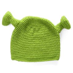 PRICES MAY VARY. Unisex Balaclava Monster Shrek Hat Wool Winter Knitted Hats Green Party Funny Beanie Skullies Cap for Women Men Pure Hand-made. A unique Halloween Costume. A funny hat with a special look in Autumn or Winter. A warm and super-lovely gift for your friend. This hand-made shrek hat is warm and durable. 

 Descriptions:
 Color: green
 Material: baby cashmere
 Type: Festival Caps
 Contains: Hat
 Size: Adult
 Weight: about 90g
 Features: brand new and high quality
 Cap circumference: Funny Beanies, Women's Balaclava, Funny Cosplay, Unique Halloween Costumes, Funny Hats, Lilo E Stitch, Winter Knit Hats, Wool Caps, Mens Beanie