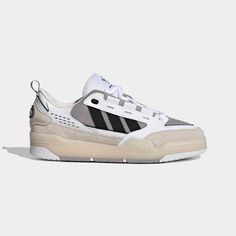 Adi2000 Shoes, Adidas Adi2000, Adidas Models, Black Shoes Men, Generation Z, Black Leather Sneakers, Adidas Original, Skate Style, White Core