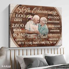 50th wedding anniversay gifts 50 Years Anniversary Gift, Anniversary Photo Gift, Golden Anniversary Gifts, Anniversay Gifts, 50 Wedding Anniversary Gifts, 40th Anniversary Gifts, 50th Anniversary Gifts, 40th Wedding Anniversary, Anniversary Photo