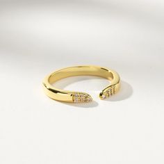 Brand New Ring Size 6. Add A Little Touch Of Sparkle To Your Look With Our Karma Ring. This Unique Open Ring Features Dainty Pav Details That Look Good With Everything. 14k Gold-Plated Brass; Cubic Zirconia; 0.12” Thick. Karma Ring, Uncommon James, 6 Rings, Ring Color, Open Ring, Womens Jewelry Rings, Cubic Zirconia, That Look, Ring Size