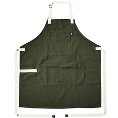 an apron with two pockets on the front