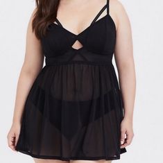 Reposhing This Item I Purchased From @Ocgancho. Don't Need It... Lace Bralette Outfit, Black Lattice, Body Suit Outfits, Lingerie Outfits, Outfit Trends, Babydoll Lingerie, Jumpsuit Fashion, Plus Size Lingerie, Plus Size Swimwear