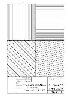 an architectural drawing with lines and stripes