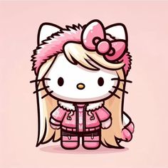 Sanrio Profile Picture, Sanrio Profile, Hello Kitty Sanrio, Kitty Wallpaper, Hello Kitty Wallpaper, Profile Picture, Winter Fashion, Hello Kitty, Kitty