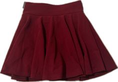 Casual Red Flared Skirt, Casual Red Fitted Skirt, Casual Burgundy Mini Skirt, Casual Burgundy Summer Skirt, Red Casual Mini Skirt For Winter, Casual Solid Skort For Winter, Casual Red Pleated Mini Skirt, Trendy Red Flared Skirt Bottoms, Red Stretch Casual Skort