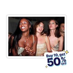 a group of young women standing next to each other in front of a white background