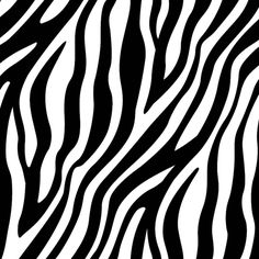 an animal print pattern with black and white stripes on the skin, as if it is zebra