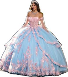 Long Sleeve Ball Gown For Quinceanera And Prom Season, Long Sleeve Ball Gown With Fitted Bodice For Quinceanera, Fitted Long Sleeve Ball Gown For Quinceanera, Long Sleeve Fitted Bodice Ball Gown For Quinceanera, Long Sleeve Ball Gown For Debutante Ball, Pink Long Sleeve Dress For Debutante Ball, Dama Dresses Quinceanera, 1500 Dresses, Dama Dresses