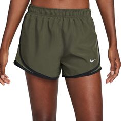 Incredibly lightweight, the Nike Tempo Shorts give you comfortable coverage for your run. Smooth, woven fabric moves with every stride, wicking away sweat so you can run freely. A secure interior pocket lets you keep a key or card close. Fit & Design: Designed with Dri-FIT technology, these shorts will keep you cool, comfortable and focused on your run A curved hem and 3" inseam offers great range of motion with a flattering fit Side mesh panels add an extra dose of ventilation when you hit your Nike Tempo Shorts, Pickup And Delivery Service, Nike Tempo, Cargo Khaki, Track Shorts, Athletic Apparel, Range Of Motion, Running Shorts, Dri Fit