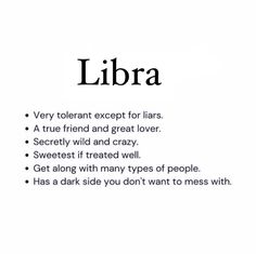 the words libra are written in black and white