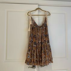 Ulla Johnson Spring/Summer 2022 Trula Printed Tie-Strap Ruffle-Hem Mini, Size Large. Perfect Coverup. Excellent Condition! Ulla Johnson Dress, Spring Summer 2022, Printed Ties, Summer 2022, Ulla Johnson, Ruffle Hem, Cover Up, Spring Summer, Mini Dress