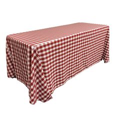 PRICES MAY VARY. 100% Yarn Dyed Spun Polyester, Made in US CLASSIC STYLE FOR AN INSTANT LIFT — You can't go wrong with the fresh and cheerful look of a red gingham tablecloth. Adorn your dining area with this simple and timeless design. Choose from 9 different colors of this rectangular tablecloth. This tablecloth is made from 3 panels and has 2 seams and will have unmatched pattern seams. DESIGNED WITH HIGH STANDARDS — This yarn-dyed navy and white checkered tablecloth gives double-sided sophis Spring Tablecloths, Farmhouse Tablecloths, Gingham Tablecloth, Picnic Tablecloth, Red And White Gingham, Checkered Tablecloth, Banquet Table, Dinner Table Setting, Banquet Tables