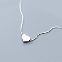 This Cute Simple Heart Pendants Necklace is classified as Korean Jewelry or as Trendy Jewelry, express lovely personal style. The Pendant looks alluring, whether stacked or solo. 925 Sterling Silver is a chic and classic choice, for every occasion. You can wear this Cute Simple Heart Pendants Necklace on its own or partner with classic silhouettes for an express lovely personal style pairing. TJ(trendyjewelrys.com) is your premier shopping destination to discover necklaces, bracelets, rings, and Engagement Finger, Tiny Heart Necklace, Earrings Dangle Simple, Korean Jewelry, Detailed Necklace, Bride Earrings, Tiny Heart, Birthday Jewelry Gift, Simple Earrings