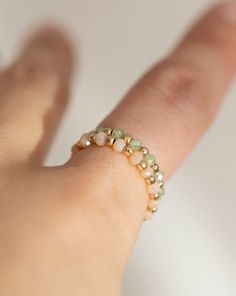 Crystal bead ring ✨
Made with high polished gold filled beads on a comfy stretchy elastic band.
This ring will be the perfect addition to your ring stack! Seed Bead Rings, Elastic Rings, Bead Rings, Stretch Ring, Everyday Ring, Rice Bead, Light Coral, Ring Stack, Coral And Gold