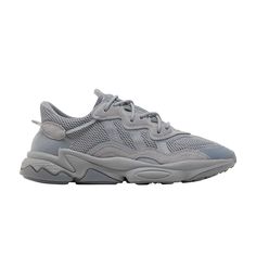 Find ADIDAS Ozweego on Editorialist. Ozweego 'Grey' Grey Ozweego, Adidas Black Sneakers, Adidas Originals Ozweego, Adidas Ozweego, Lilac Grey, Green Sneakers, Grey Adidas, Black Sneakers, Running Sneakers