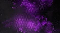 an abstract purple background with lines and dots