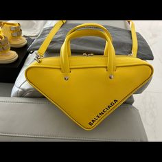 Brand New Bags Balenciaga, Triangle Bag, Balenciaga Bag, Kate Spade Top Handle Bag, Limited Time, Balenciaga, Top Handle Bag, Bag Lady, Brand New