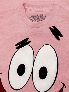 Vintage Never Looked So Good SpongeBob's bestie got his own graphic tee! We've paid tribute to the famous starfish with a comfy kid's shirt featuring a full size graphic of Patrick Star smiling. To ensure that this cartoon t-shirt stands out - we've printed it on a soft, pink cotton tee. Perfect for everyday casual wear! Available in Youth Sizes: Small, Medium, Large, and X-Large. 100% Cotton Machine Wash Tumble Dry Regular Fit Printed in USA Casual Pink T-shirt For Fan Merchandise, Funny Graphic Print Top For Fans, Funny Graphic Print Tops For Fan Merchandise, Trendy Tops With Character Print For Fans, Funny Letter Print Tops For Fans, Funny Print Graphic Tee For Fans, Trendy T-shirt With Funny Print For Fans, Playful Tops With Character Print For Fan Merchandise, Funny Print Graphic Tee For Fan Merchandise