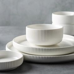 Sarah Ceramic Tableware Set Modern Dinnerware, Ceramic Dinnerware Set, White Dinnerware, White Dishes, Ceramic Dinnerware, Liberia, White Bowls, Ceramic Tableware, Dish Sets