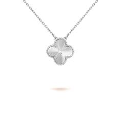 This silver clover necklace is both a stylish and versatile piece. Crafted with high-quality material, the four-leaf clover design symbolizes good luck and fortune. The delicate chain adds a touch of elegance to any outfit. Perfect for casual wear or special occasions. ADDITIONAL INFORMATION Color: Silver Stone: Cubic Zirconia Ref. 07394-WG Material:- 925 Sterling Silver - 18k Gold Plated- 18k Real Gold ( contact us via instagram) Length of chain : 41cm Our replica products are committed to qual Van Cleef Necklace White Gold, Silver Van Cleef Necklace, Van Cleef And Arpels Jewelry Silver, Van Cleef Silver Necklace, Van Cleef Arpels Silver, Van Cleef White Gold, Silver Van Cleef, Van Cleef Alhambra, Van Cleef Arpels Necklace