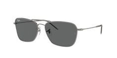 Ray-Ban Caravan Reverse glasses are a unique blend of style and performance. The square shape and polished gunmetal finish of the metal frame give these shades a sleek, modern look. The dark grey lenses add a touch of sophistication to your ensemble, while providing optimal protection. These shades are not just stylish but versatile as well. Modern Silver Aviator Sunglasses With Gradient Lenses, Modern Silver Aviator Sunglasses With Uv Protection, Modern Silver Aviator Sunglasses With Mirrored Lenses, Modern Silver Sunglasses With Uva Protection, Sleek Silver Polarized Sunglasses, Modern Gray Aviator Sunglasses With Gradient Lenses, Silver Aviator Sunglasses With Metal Frame For Outdoor, Modern Silver Aviator Sunglasses With Metal Frame, Modern Silver Aviator Sunglasses For Outdoors